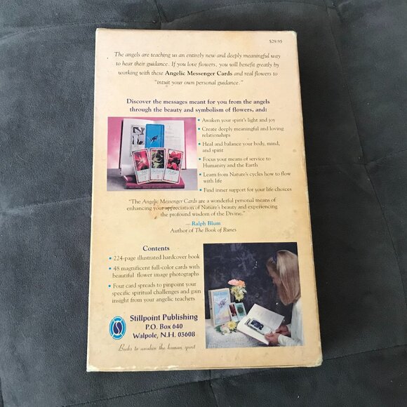 Angelic Messenger Cards Vintage Oracle Cards 1993 - Picture 2 of 10